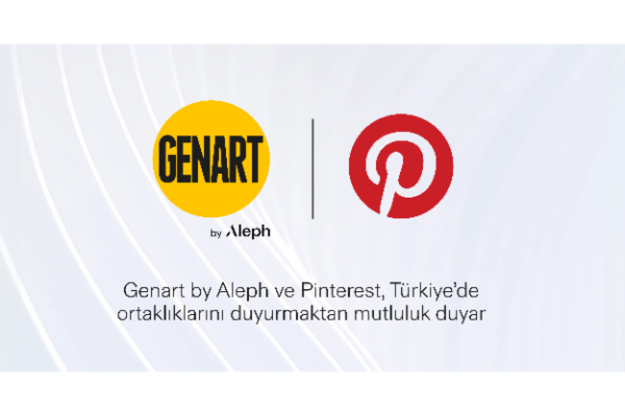 Genart by Aleph, Pinterest iş birliğiyle platformun türkiyedeki satış temsilcisi oldu