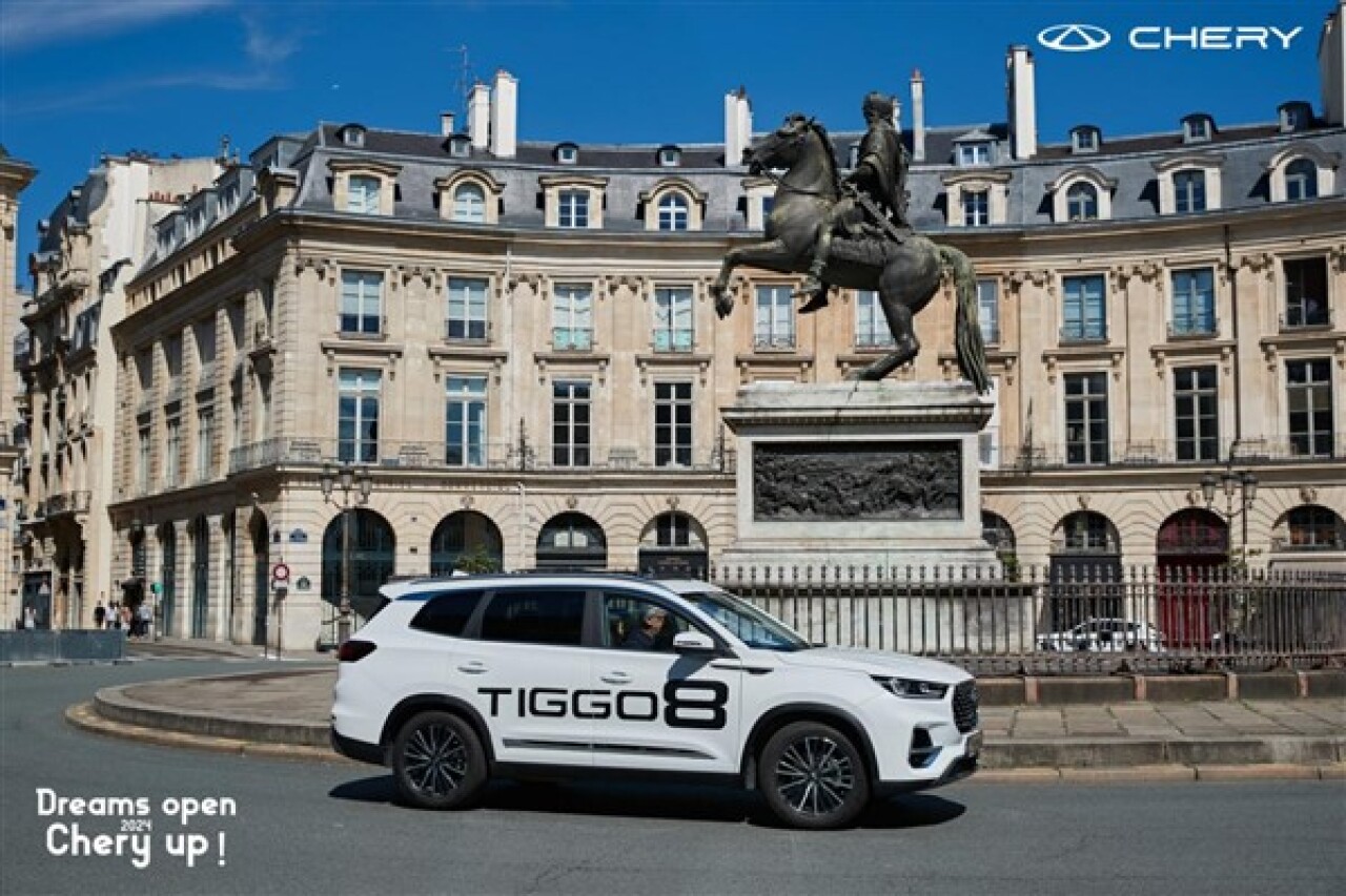 Chery TIGGO 8, Paris'te zarafet kavramını yeniden tanımladı