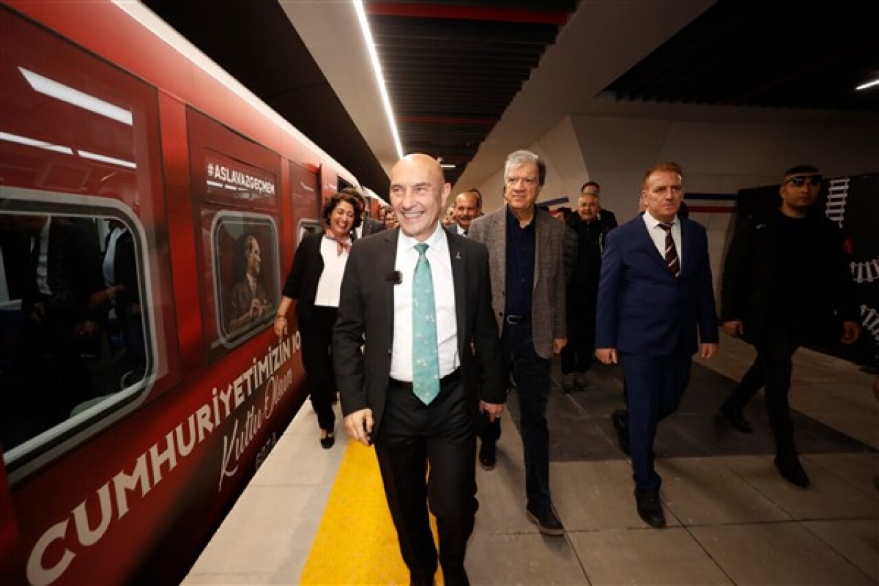 Narlıdere Metrosu'nun açılışı gerçekleştirildi