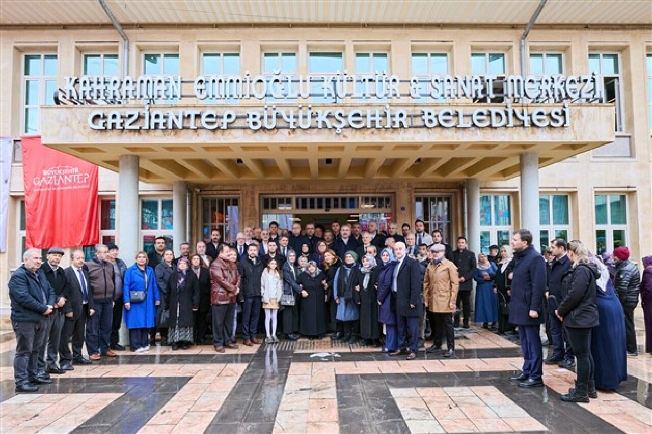 Gaziantep Sanat Merkezi'ne Kahraman Emmioğlu'nun ismi verildi