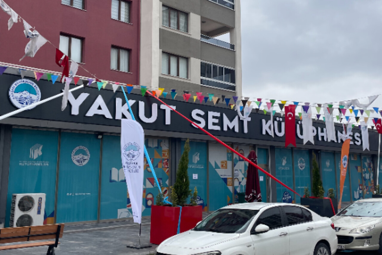 Kayseri'nin 13'üncü kütüphanesi hizmet vermeye başladı