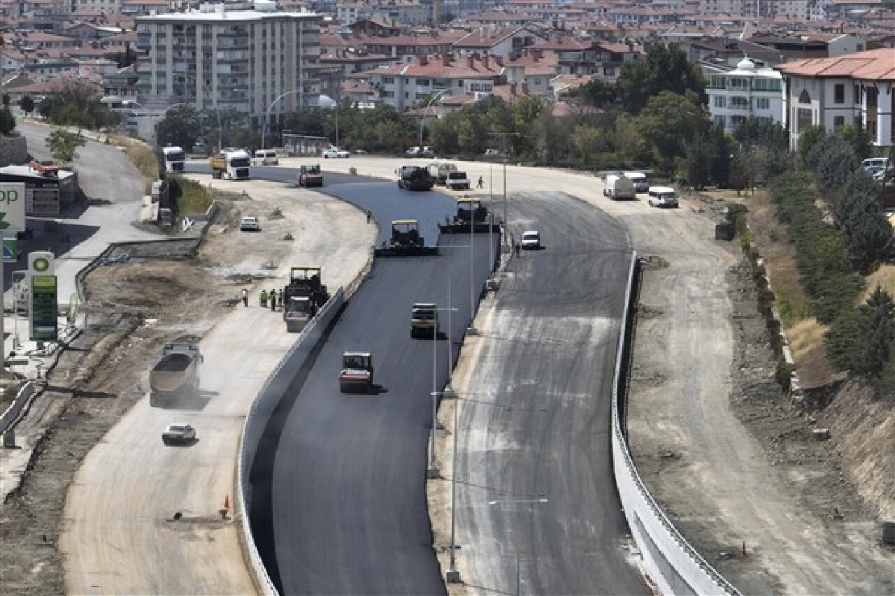 Pursaklar Alternatif Giriş-Çıkış Bulvarı ve Alt Geçidi projesinde sona yaklaşıldı