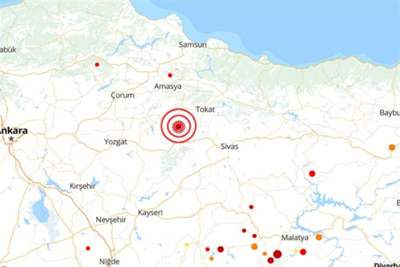 Tokat'ta deprem