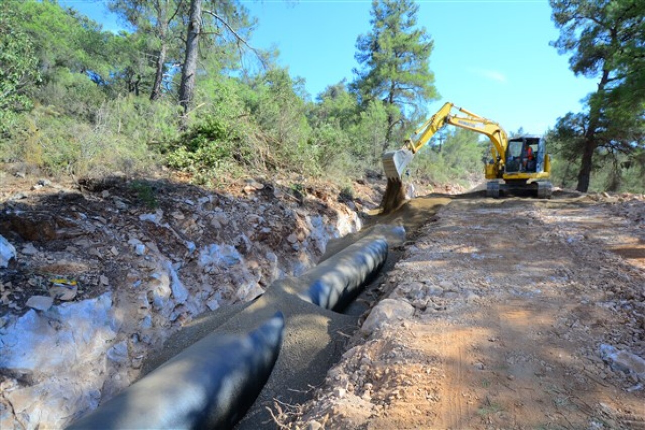 Büyükşehirden Bodrum'a içme suyu projeleri