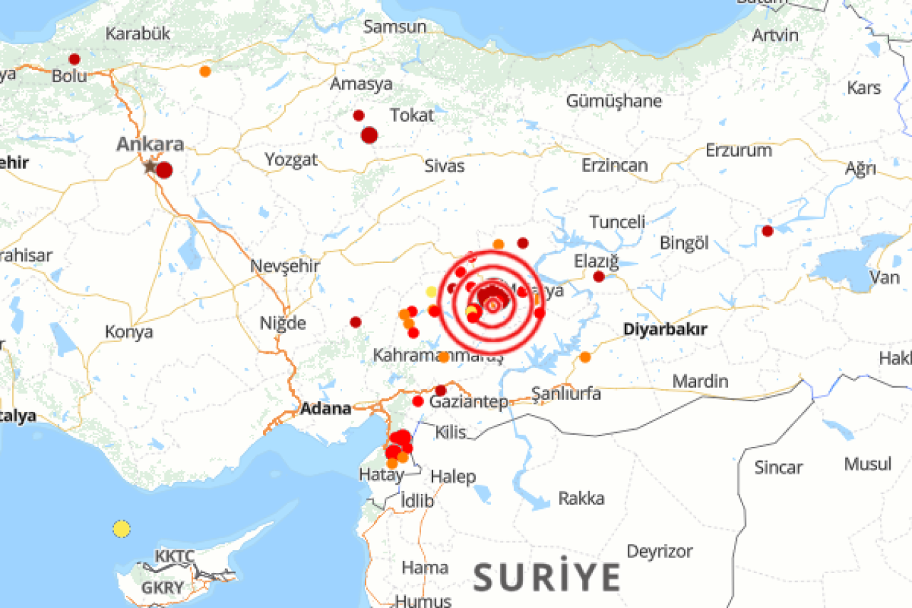 Malatya'da deprem