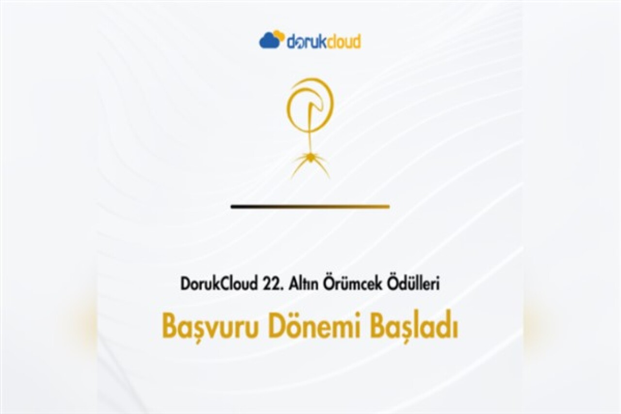 DorukCloud, Altın Örümcek Ödülleri'nin ana sponsoru oldu