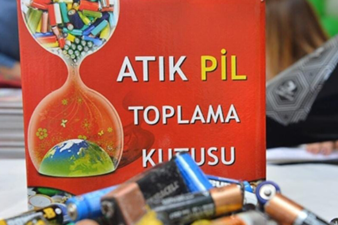 İzmir'de bir yılda 12 ton atık pil toplandı