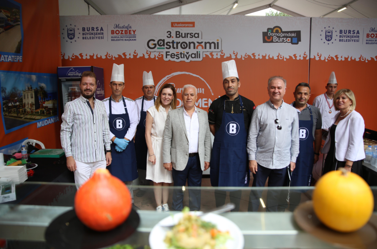 Bursa Gastronomi Festivali'nde 3 günde 500 bin ziyaretçi