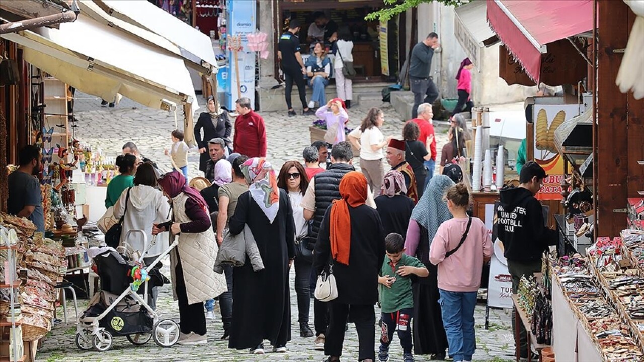 UNESCO kenti Safranbolu'da hafta sonu yoğunluğu