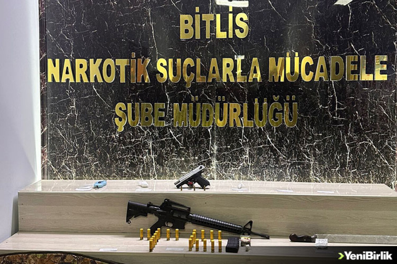 Bitlis'te uyuşturucu operasyonunda yakalanan 13 şüpheli tutuklandı