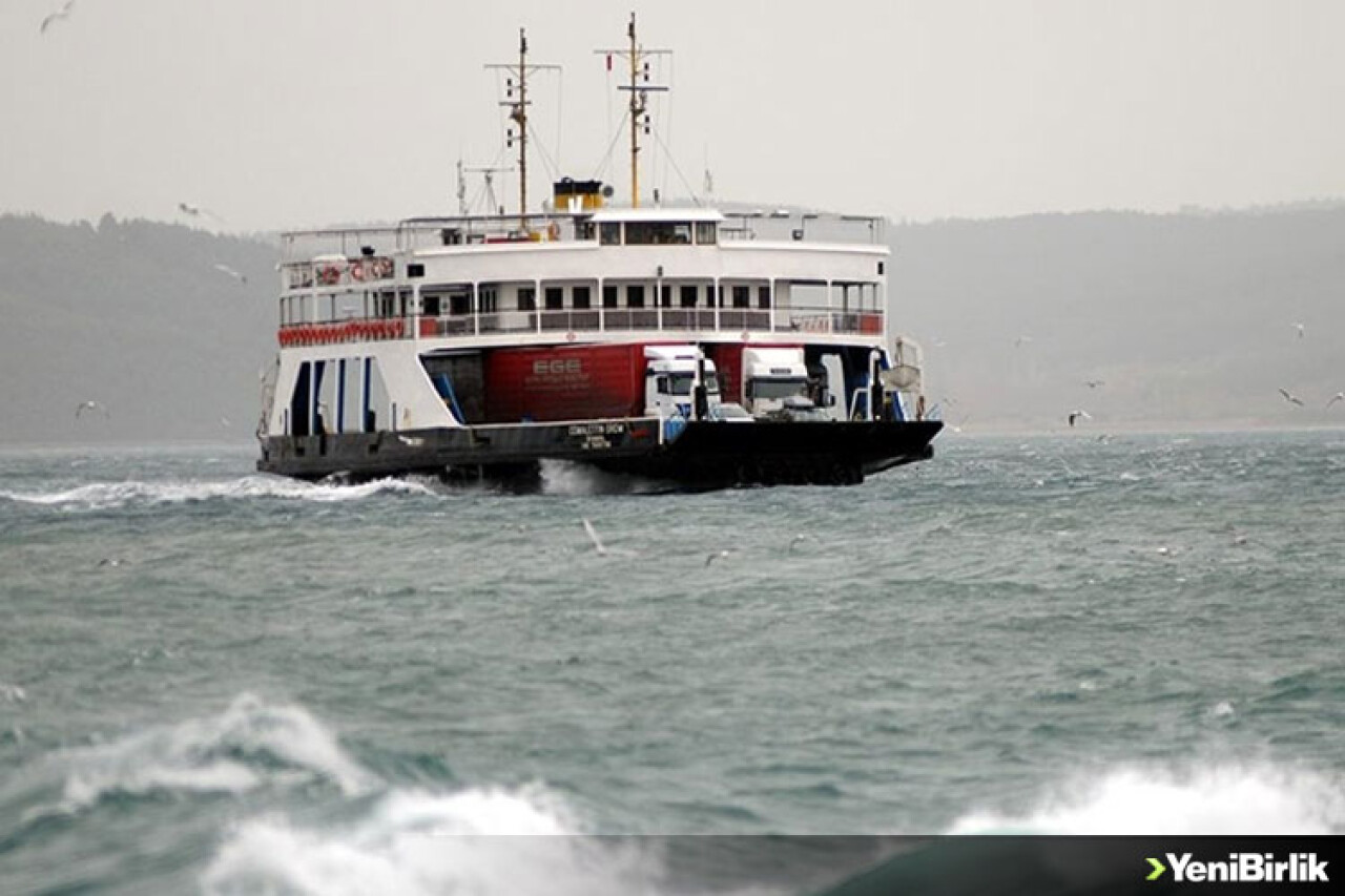 Kocaeli'de Hereke Vapur İskelesi'ndeki seferler iptal edildi