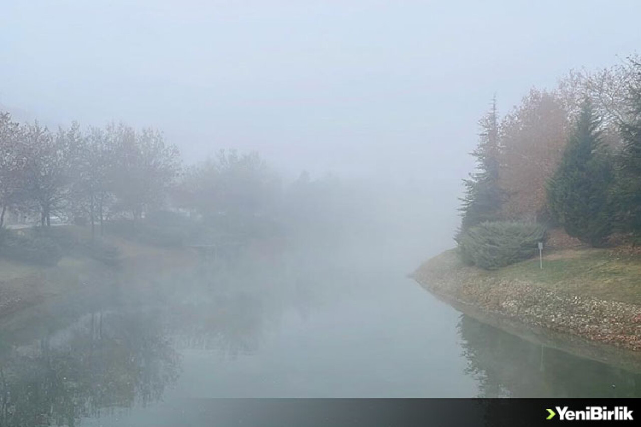 Eskişehir'de soğuk hava, sis ve buzlanmaya neden oldu