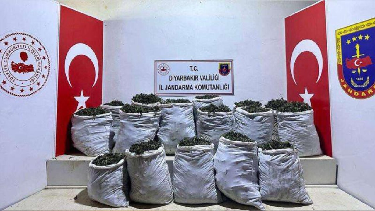 Diyarbakır'da geçen yıl 47 ton esrar ele geçirildi