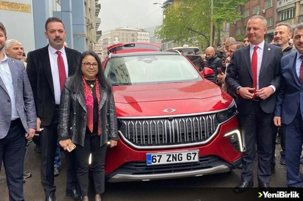 Türkiye'nin yerli otomobili Togg Zonguldak'ta tanıtıldı