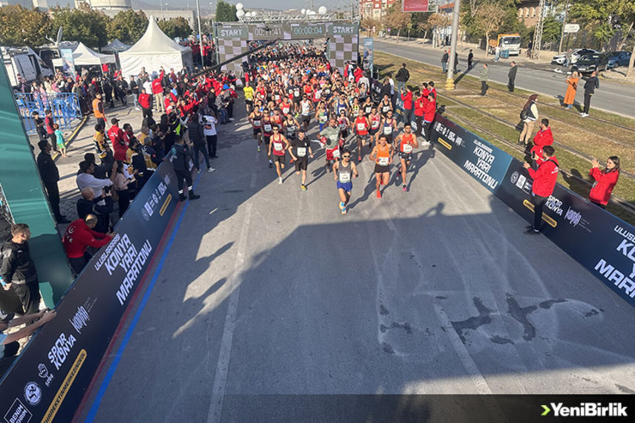 2. Uluslararası Konya Yarı Maratonu başladı