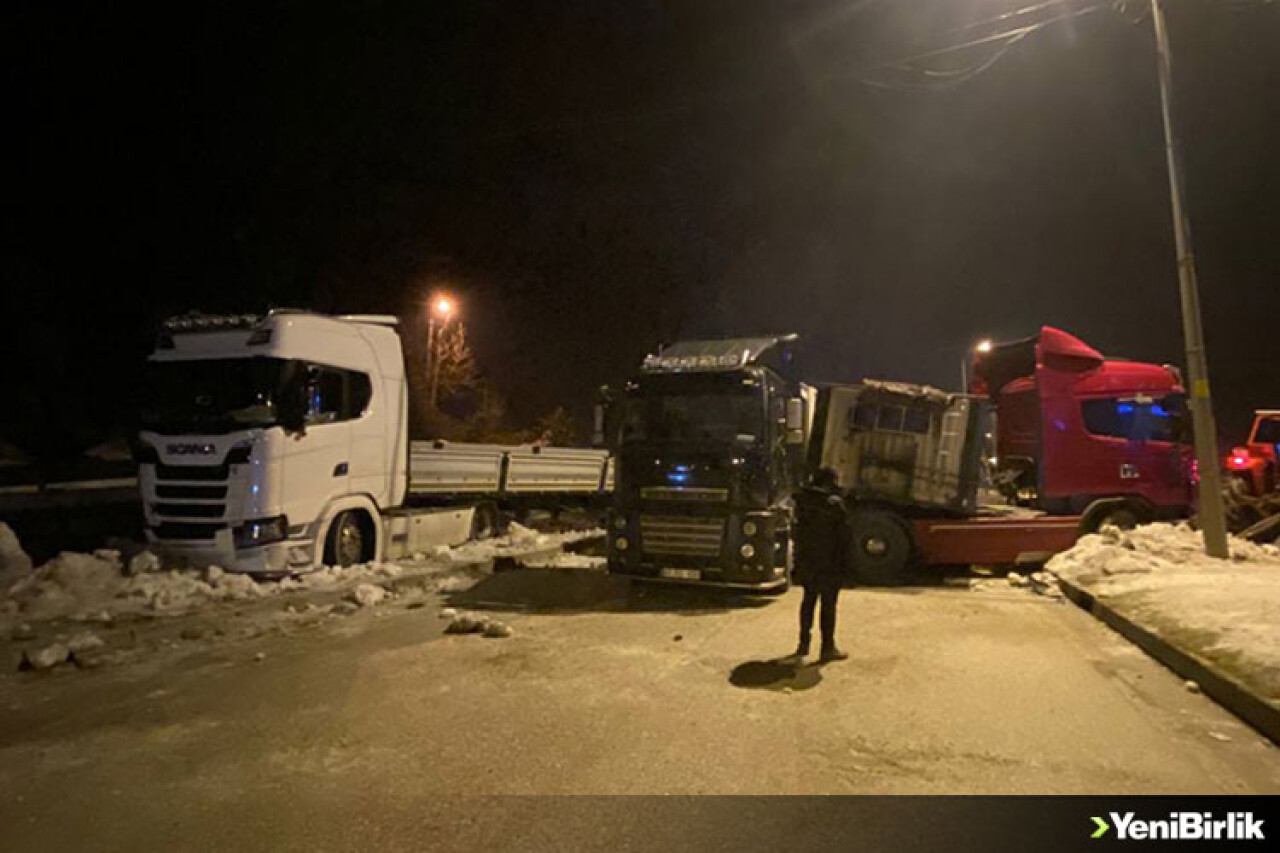 Düzce'de zincirleme kaza...