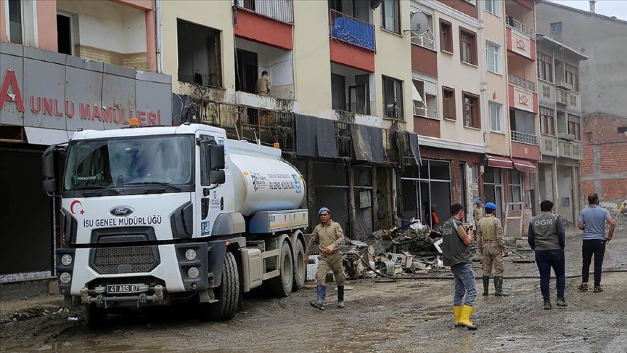 Kastamonu'daki sel mağduru vatandaşlardan iki ay su parası alınmayacak