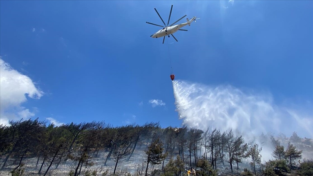 Hatay'da çıkan orman yangını söndürüldü