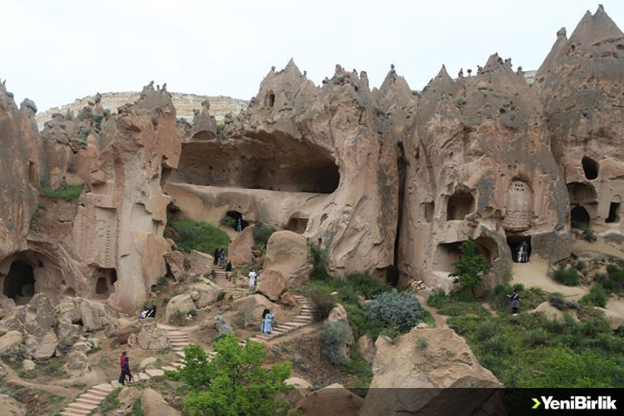 Zelve Açık Hava Müzesi turistleri tarihte yolculuğa çıkarıyor