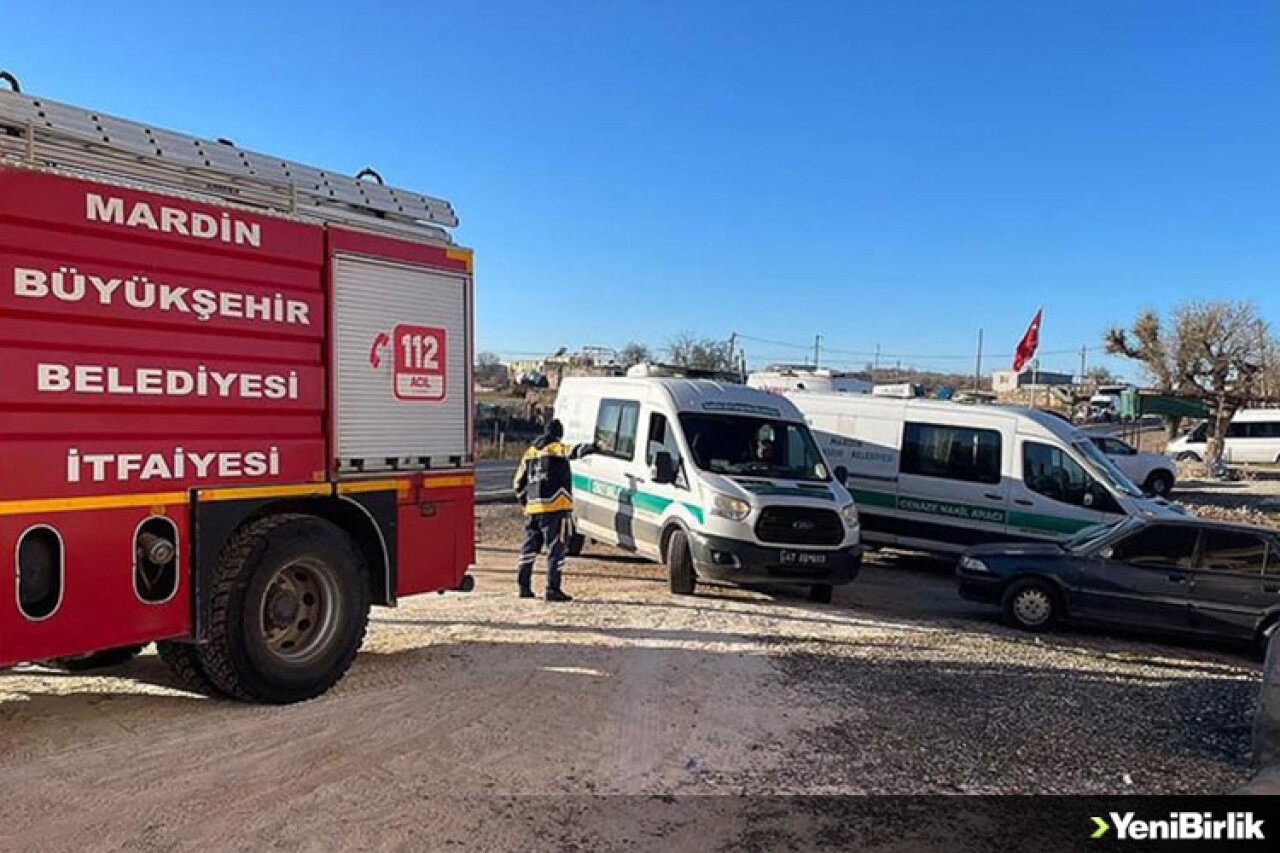 Mardin'de minibüs devrildi...