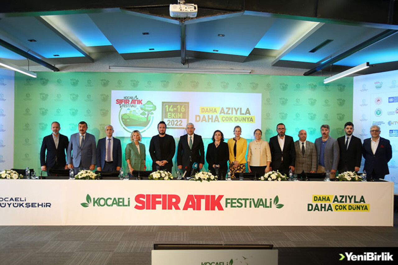 Kocaeli Büyükşehir'den Sıfır Atık Festivali; Daha azıyla daha çok dünya