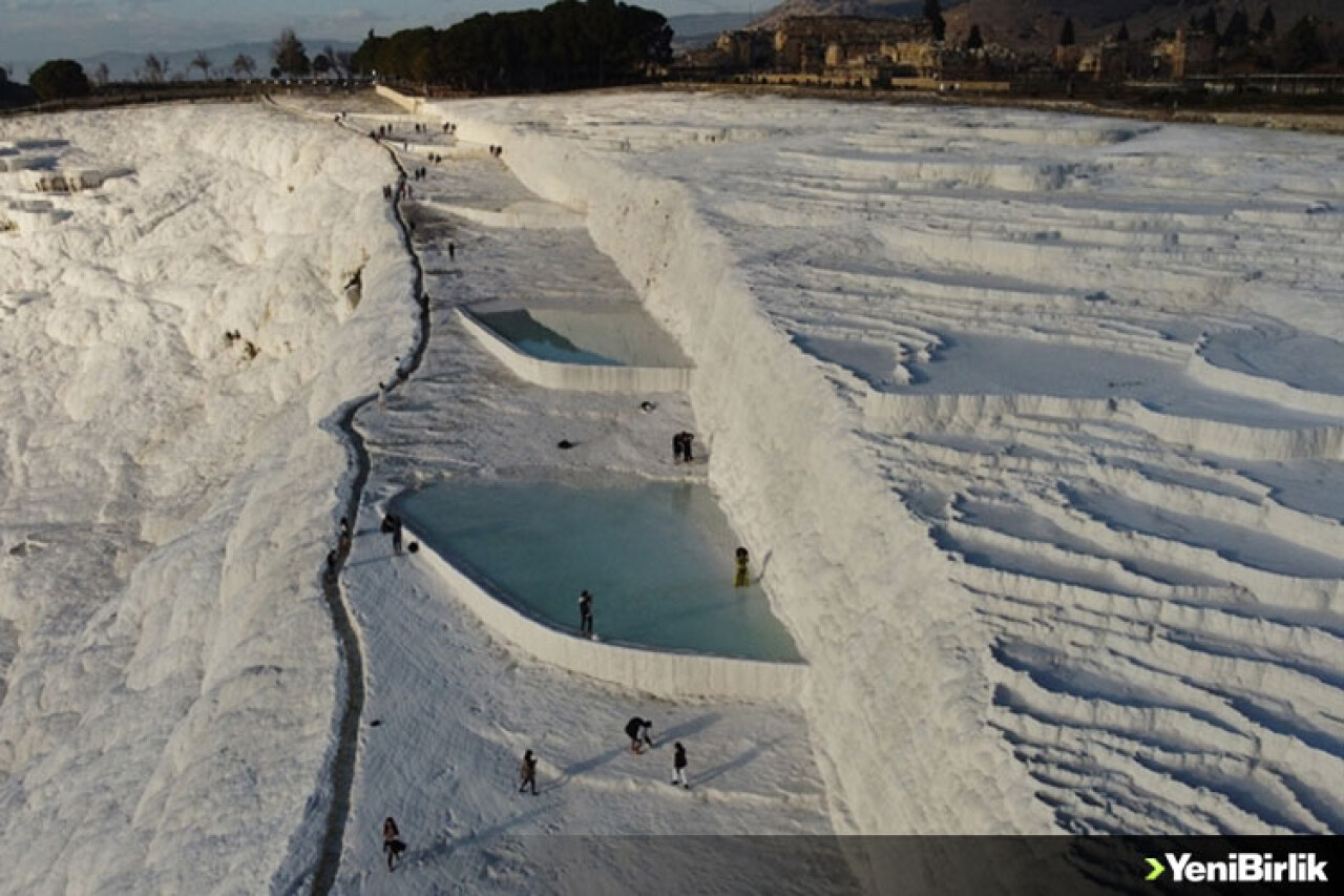 Pamukkale son 21 yılın en sakin dönemini yaşıyor