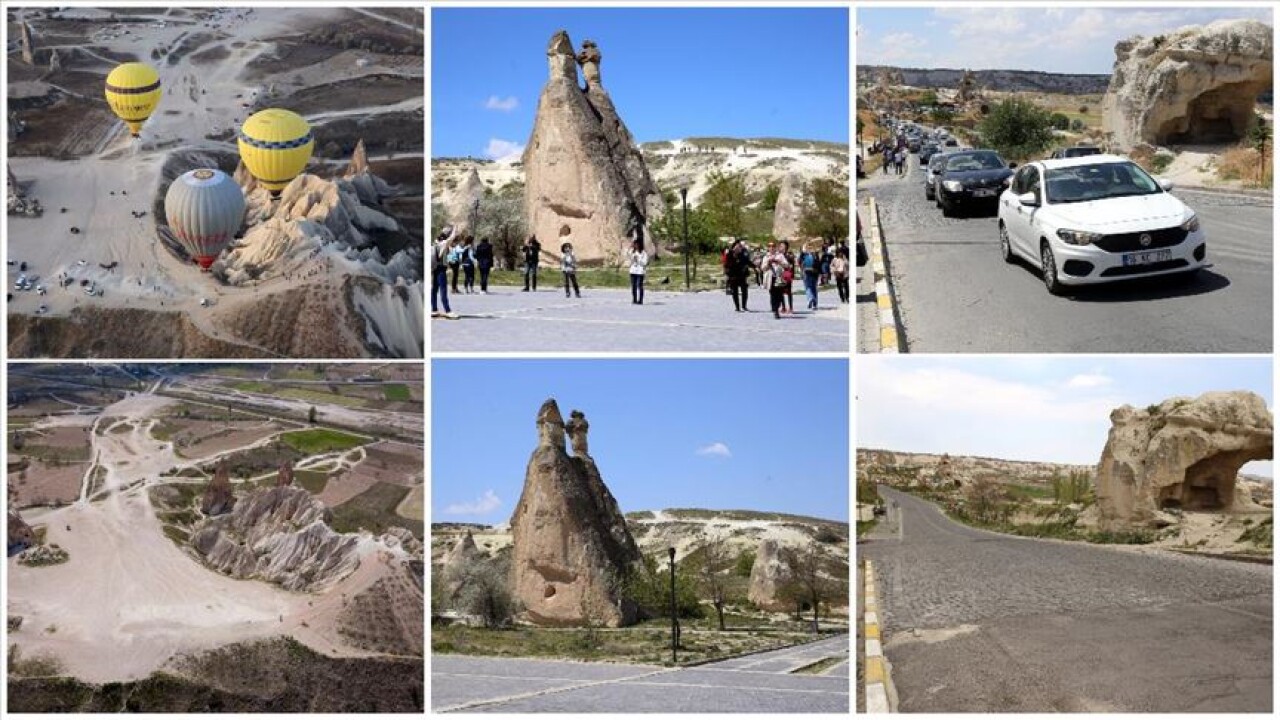 Kapadokya'da rekor yılın ardından Kovid-19 sessizliği