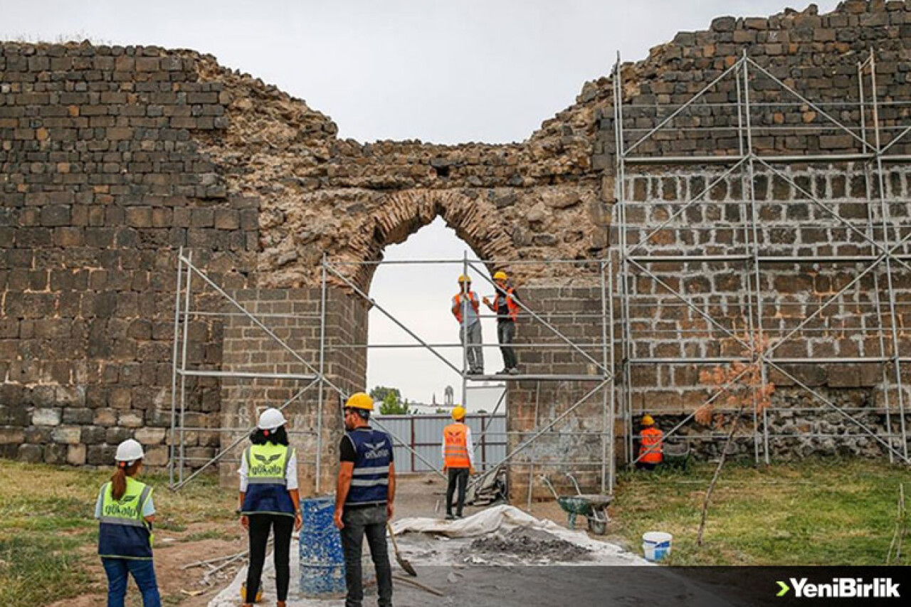 Dünya mirası "Diyarbakır Surları" restorasyonla geleceğe taşınıyor