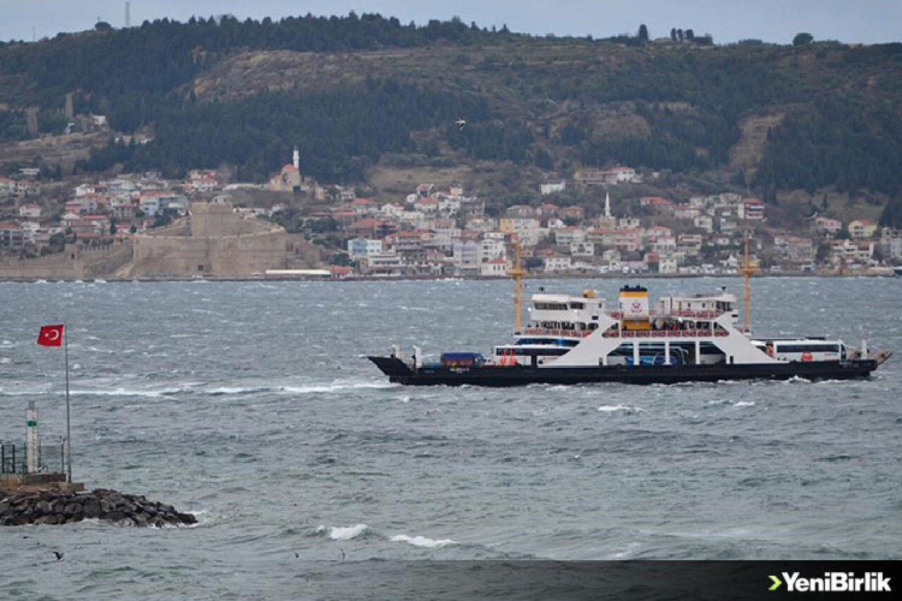 Bozcaada feribot seferleri fırtına nedeniyle yarın yapılamayacak