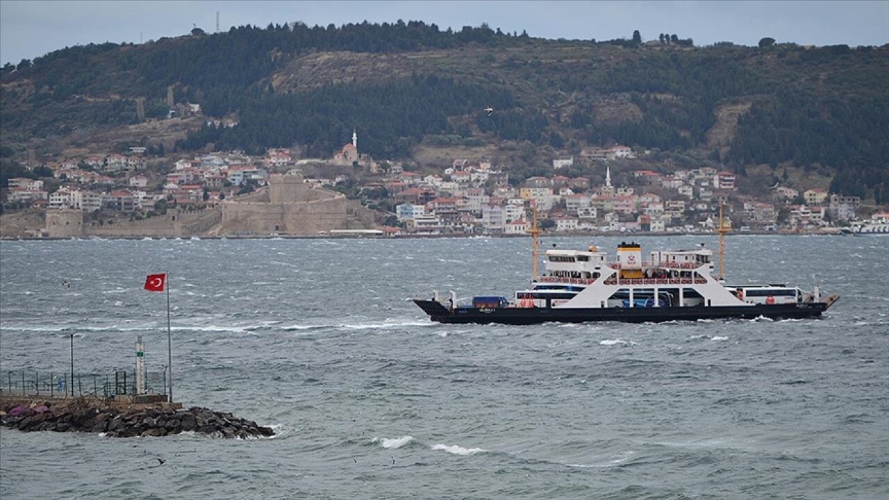 Bozcaada ve Gökçeada feribot hatlarında yarın bazı seferler yapılamayacak