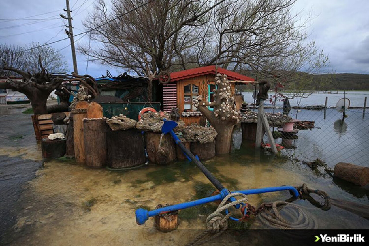 Kırklareli'nde İstanbul'a su sağlayan Kazandere Barajı taştı