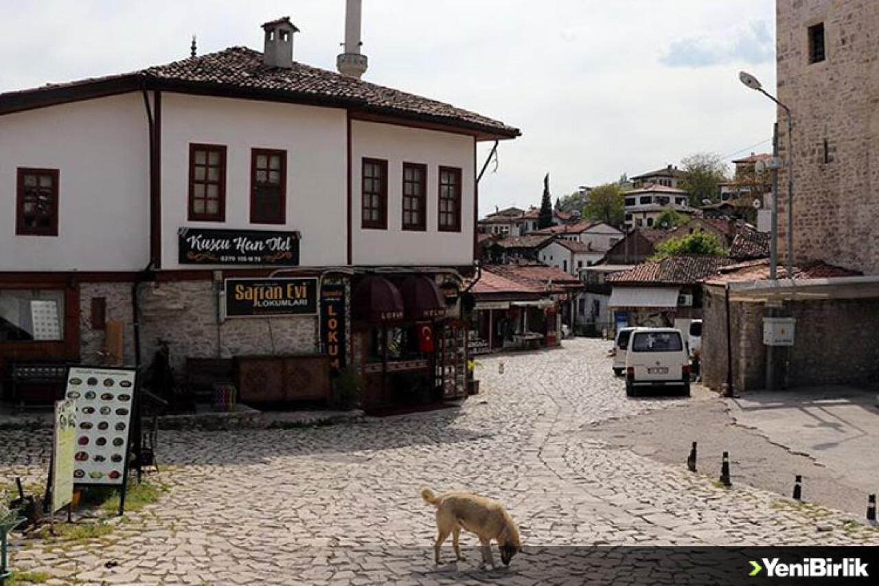 Gözde turizm merkezi Safranbolu en sessiz günlerini yaşıyor