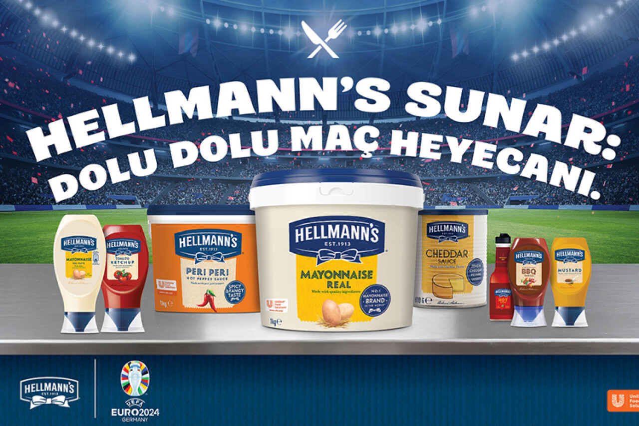 UEFA EURO 2024™ Resmi Sponsoru Hellmann's ile Bu Yaz Maçlar Dolu Dolu Lezzetle Geçecek!