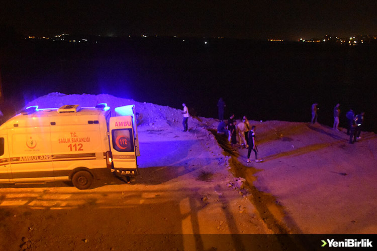 Adana'da baraj gölüne giren kişi kayboldu