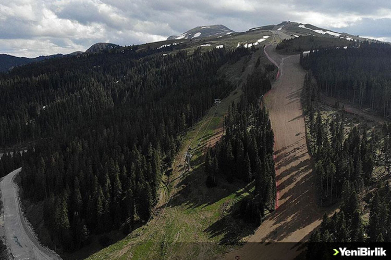 Ilgaz Dağı'ndaki kayak tesisi artık yaz aylarında da açık olacak