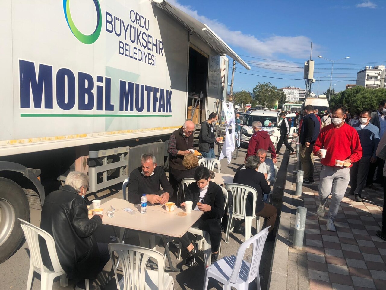 Ordu'nun mobil mutfağı İzmir'in hizmetinde