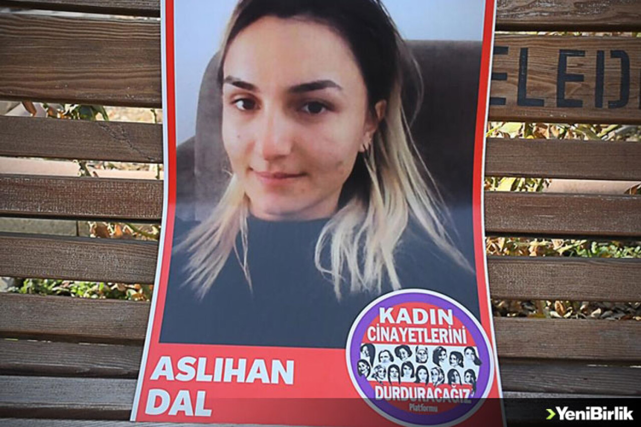 Boğularak öldürülen Aslı Dal'ın evinin önünde kadın cinayetleri protesto edildi