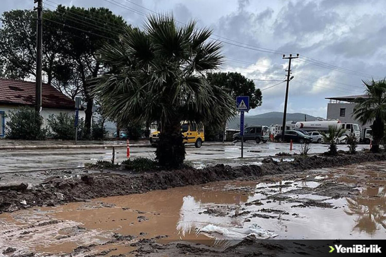 Muğla'da sağanak hayatı olumsuz etkiliyor