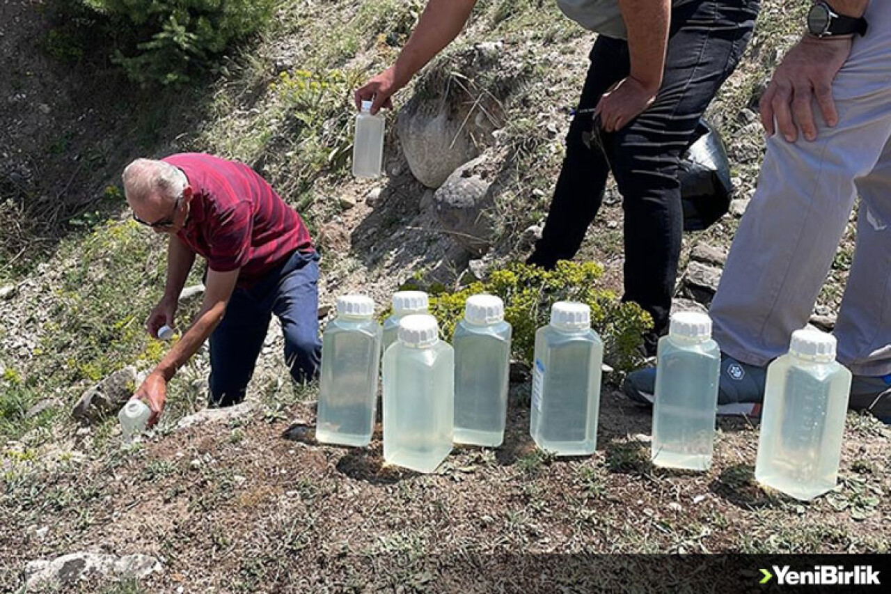 Bolu'nun Yuva köyünde su kaynaklarında temizlik çalışmaları sürüyor