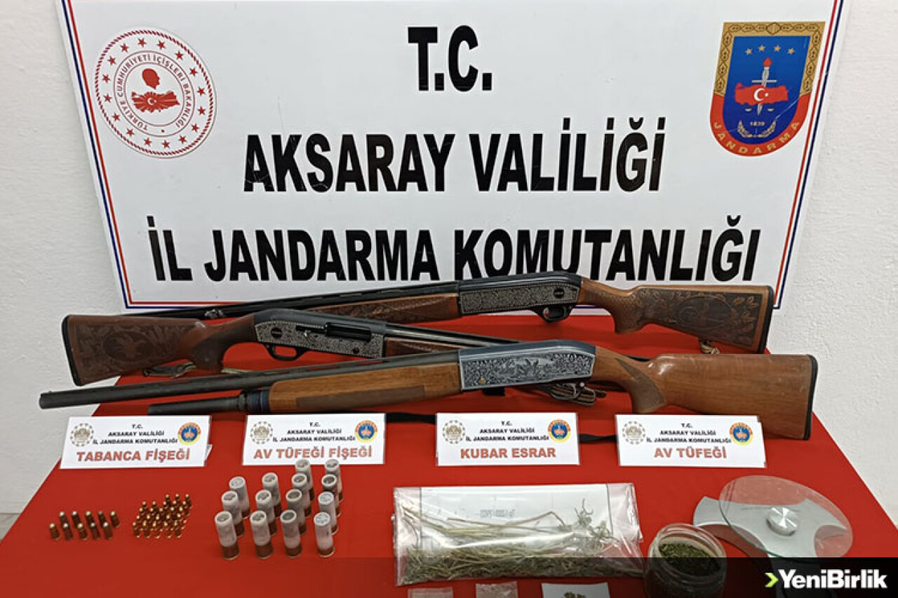 Aksaray'da uyuşturucu ticareti yapan şüpheli tutuklandı