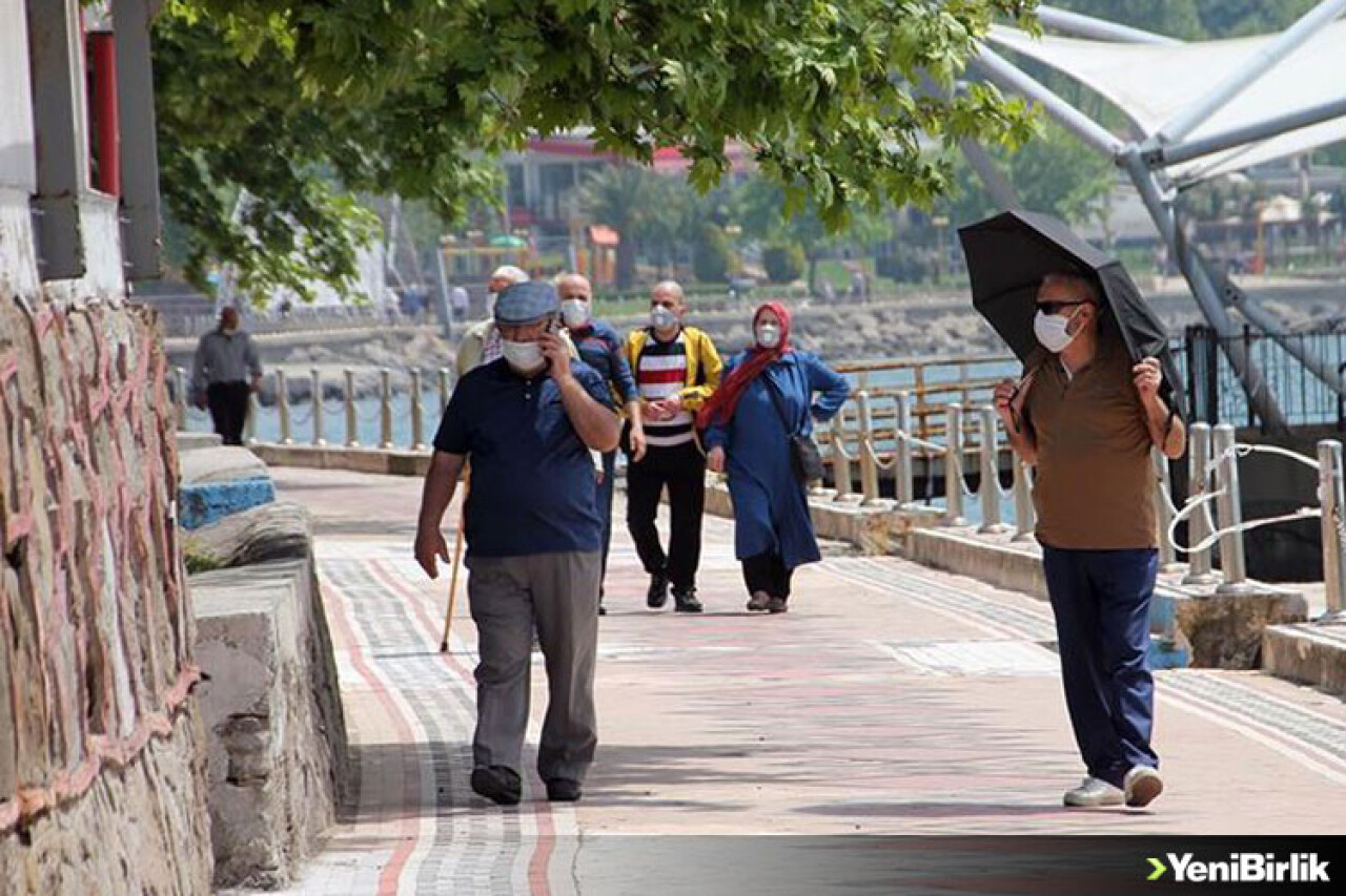 Zonguldak'ta maske takmak zorunlu hale getirildi