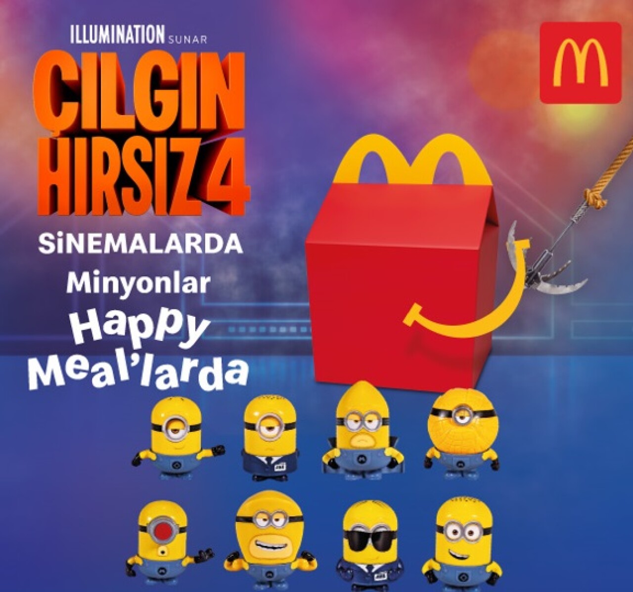 Çılgın Hırsız 4 Filmi, McDonald's Sponsorluğunda   İzleyiciyle Buluştu