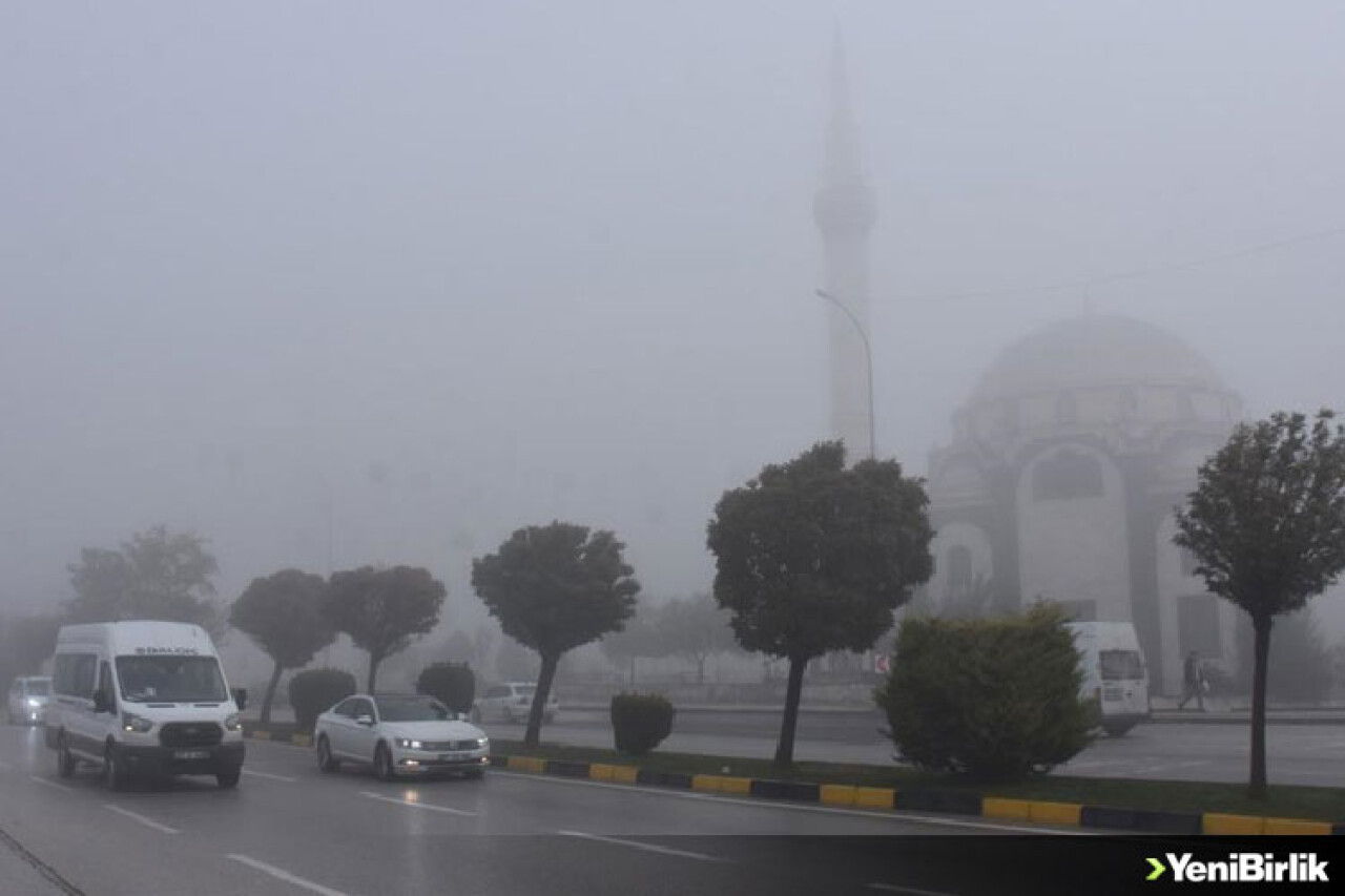 Gaziantep'te sis etkili oldu