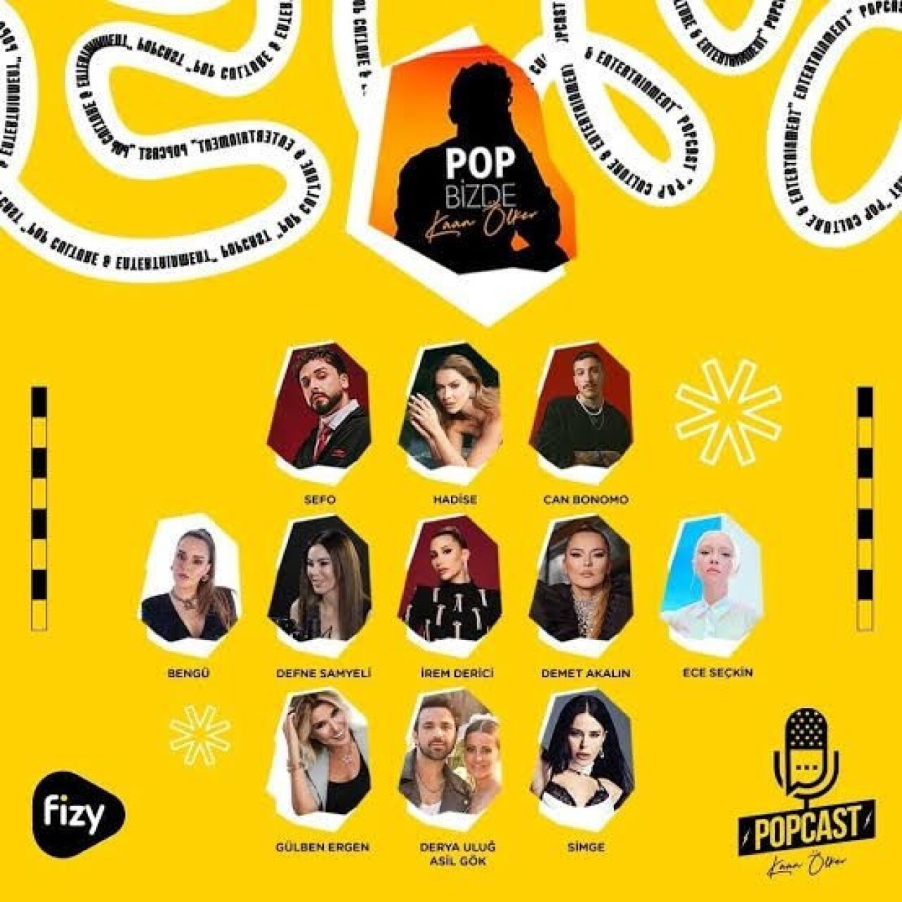 Fizy'de yayınlanan 'Popcast' yaza damgasını vurdu