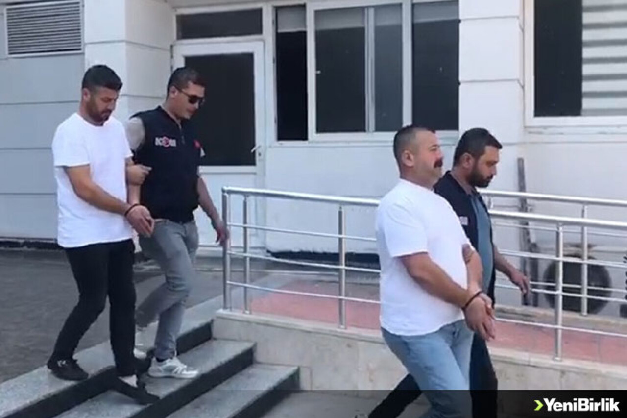 Mersin'de tefecilik operasyonunda yakalanan 2 zanlı tutuklandı