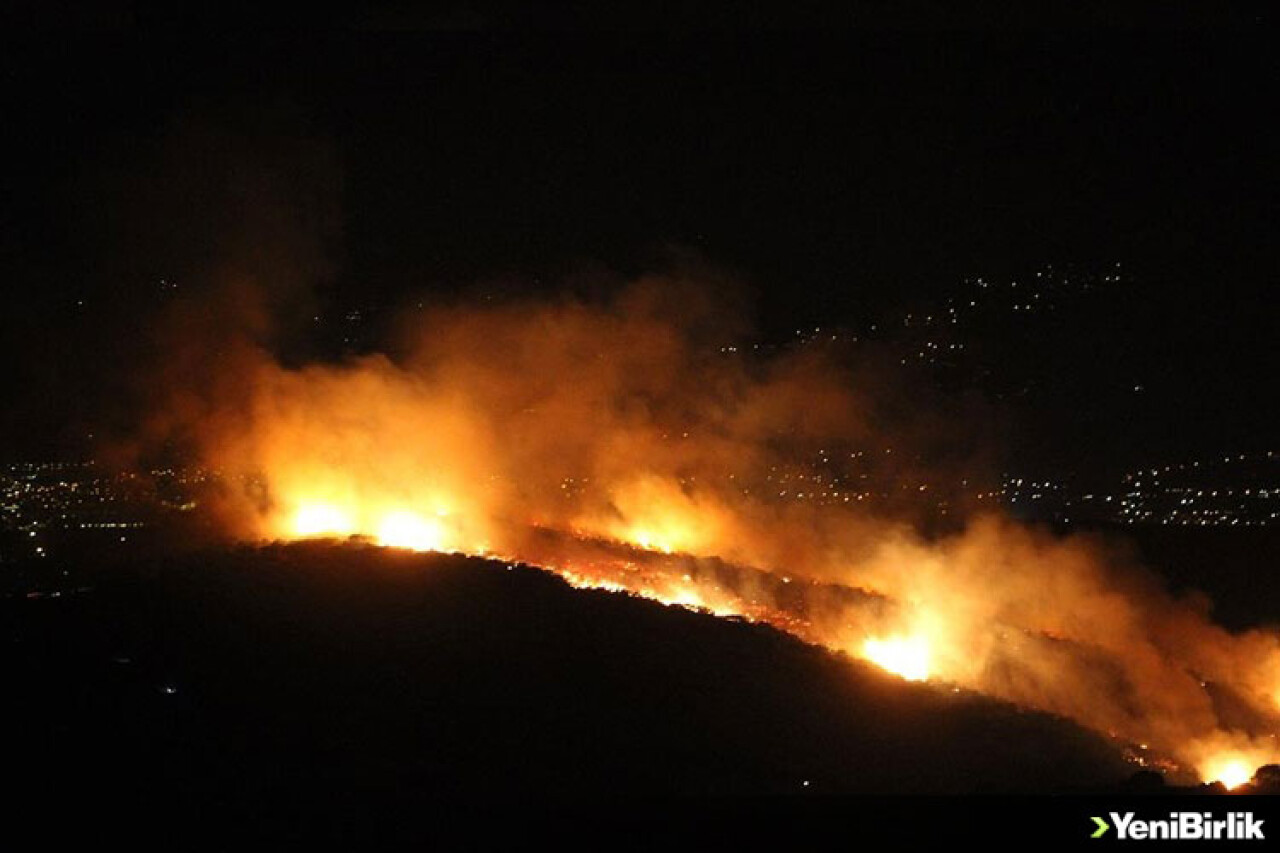 Manisa'nın Kula ilçesindeki orman yangını kontrol altına alındı