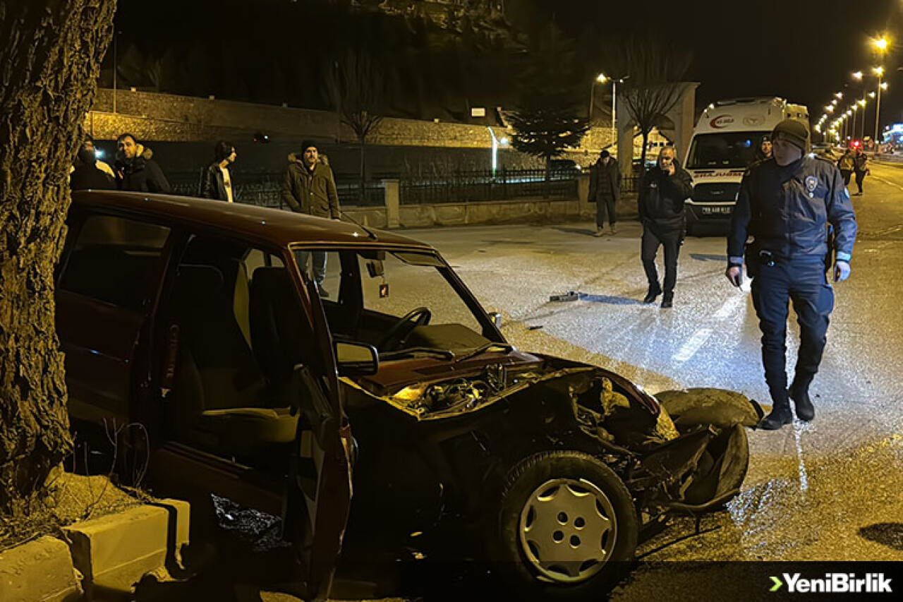 Bayburt'ta trafik kazasında bir kişi öldü