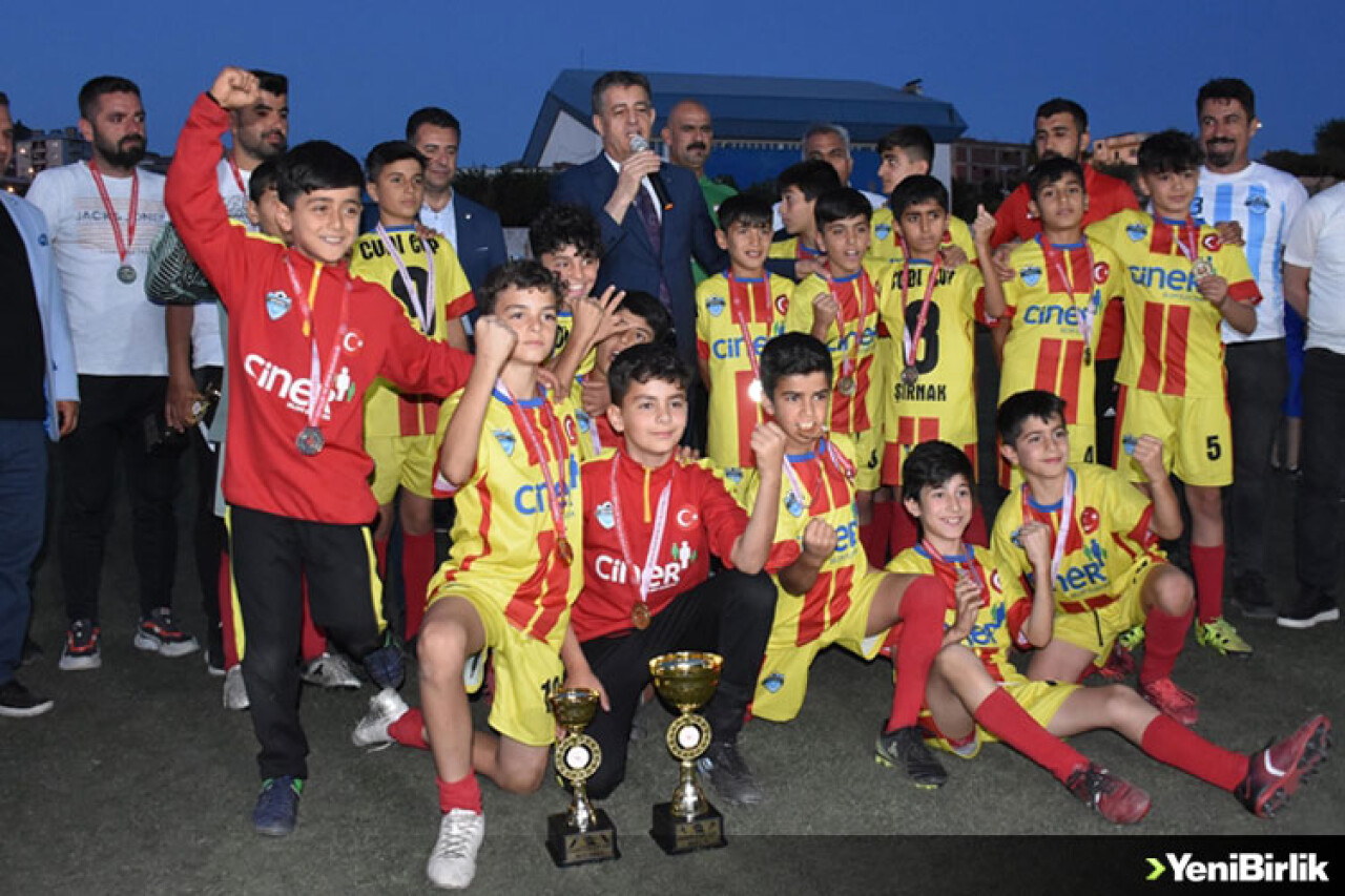 Şırnak UYAFA Cudi Cup Futbol Turnuvası sona erdi