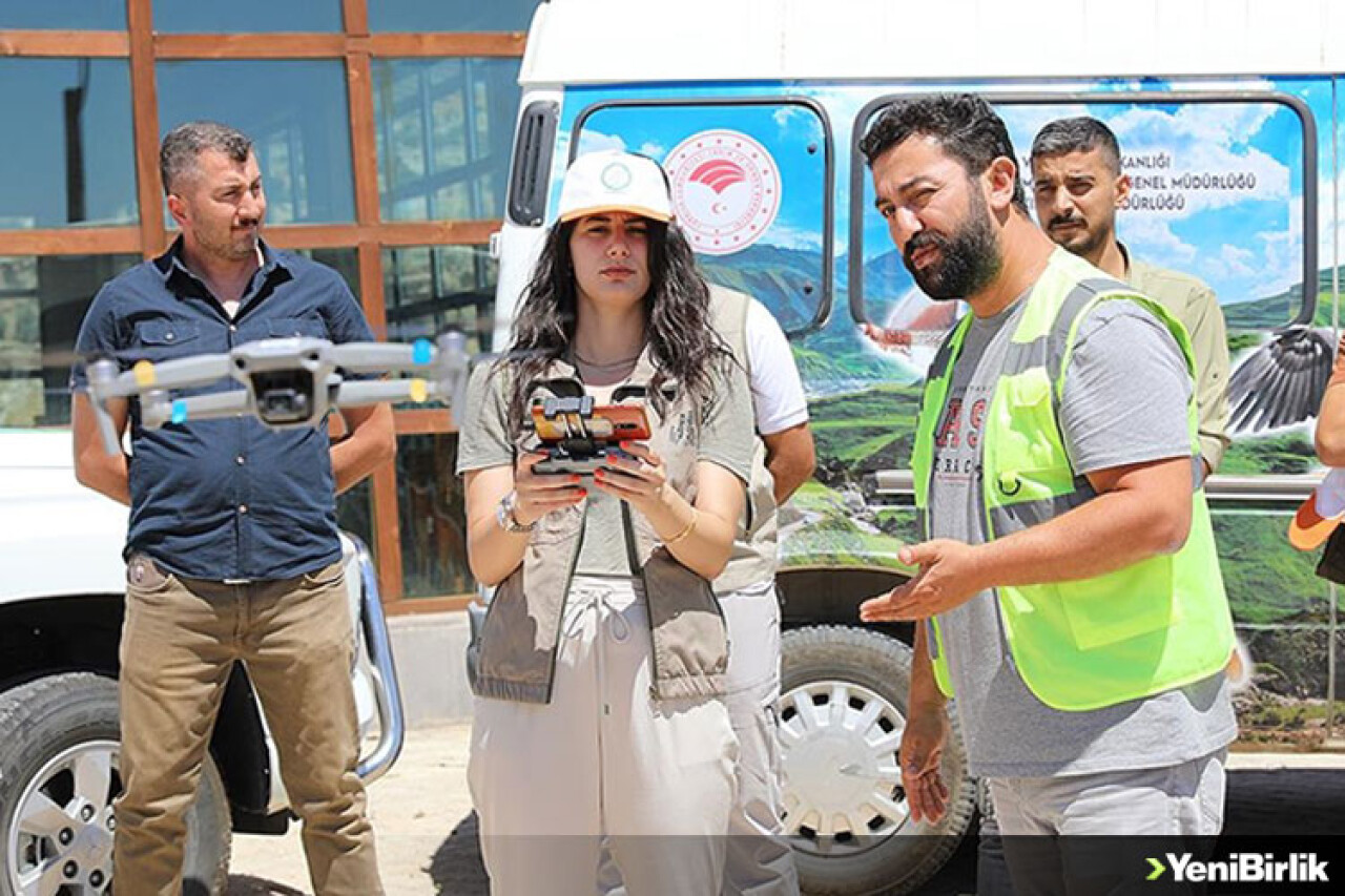 Doğa timleri Diyarbakır'ın zorlu coğrafyasında dronla iz sürecek