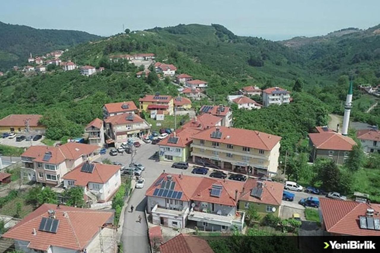 Zonguldak'ta köylüler güneş enerjisi sistemiyle kendi elektriklerini üretiyor